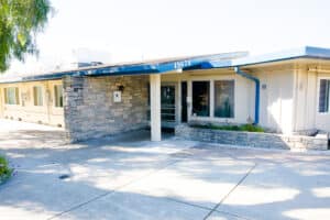 One of the entrances to All Saints