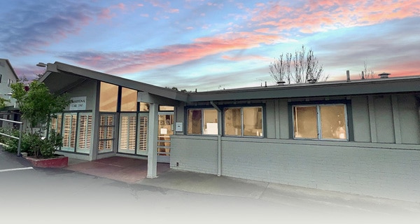 The front entrance to All Saints