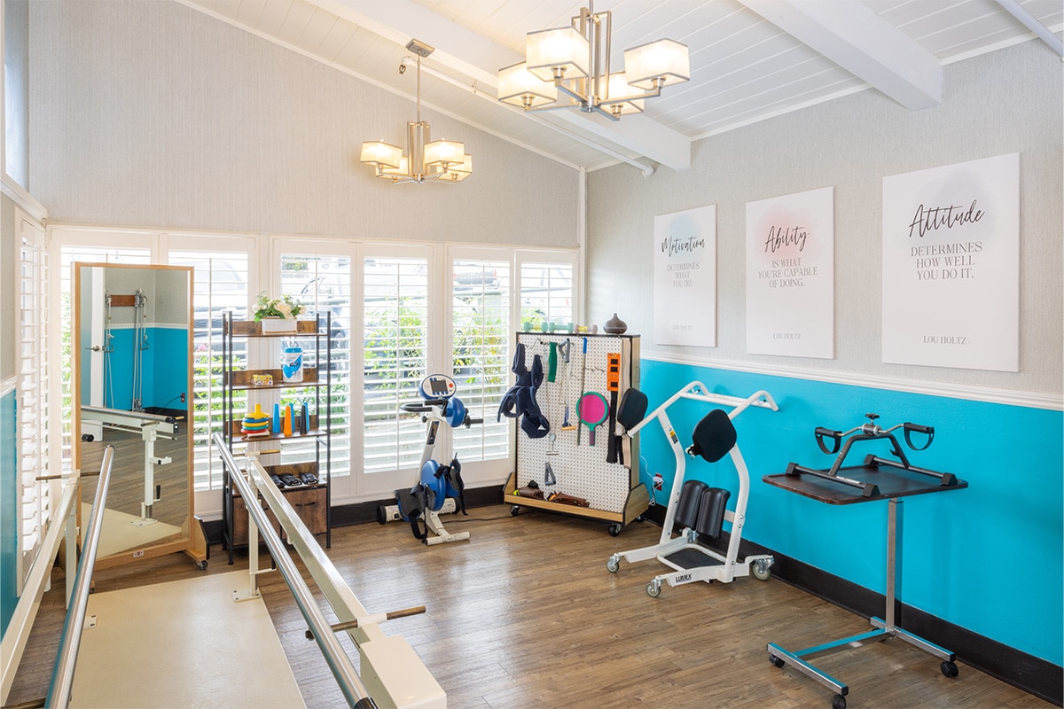 All Saints Post Healthcare rehab gym